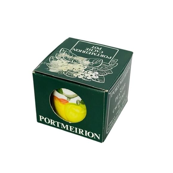 Portmeirion Succulent Plant African Violet Cache Pot Summer Fruits - Picture 2 of 5